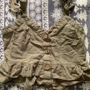 Green SHEIN tank top